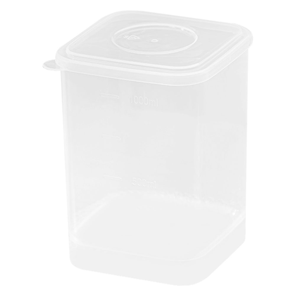 Meal Prep Yogurt Containers - Klare Plastik-Joghurt-Aufbewahrungsbox mit Deckel, luftdichter Behälter