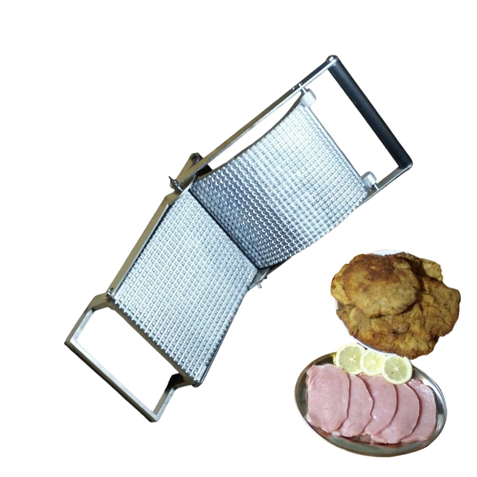 Meal Prep Pork - Fleischklopfer aus Edelstahl, manuelles Küchengerät, Fleischklopfer