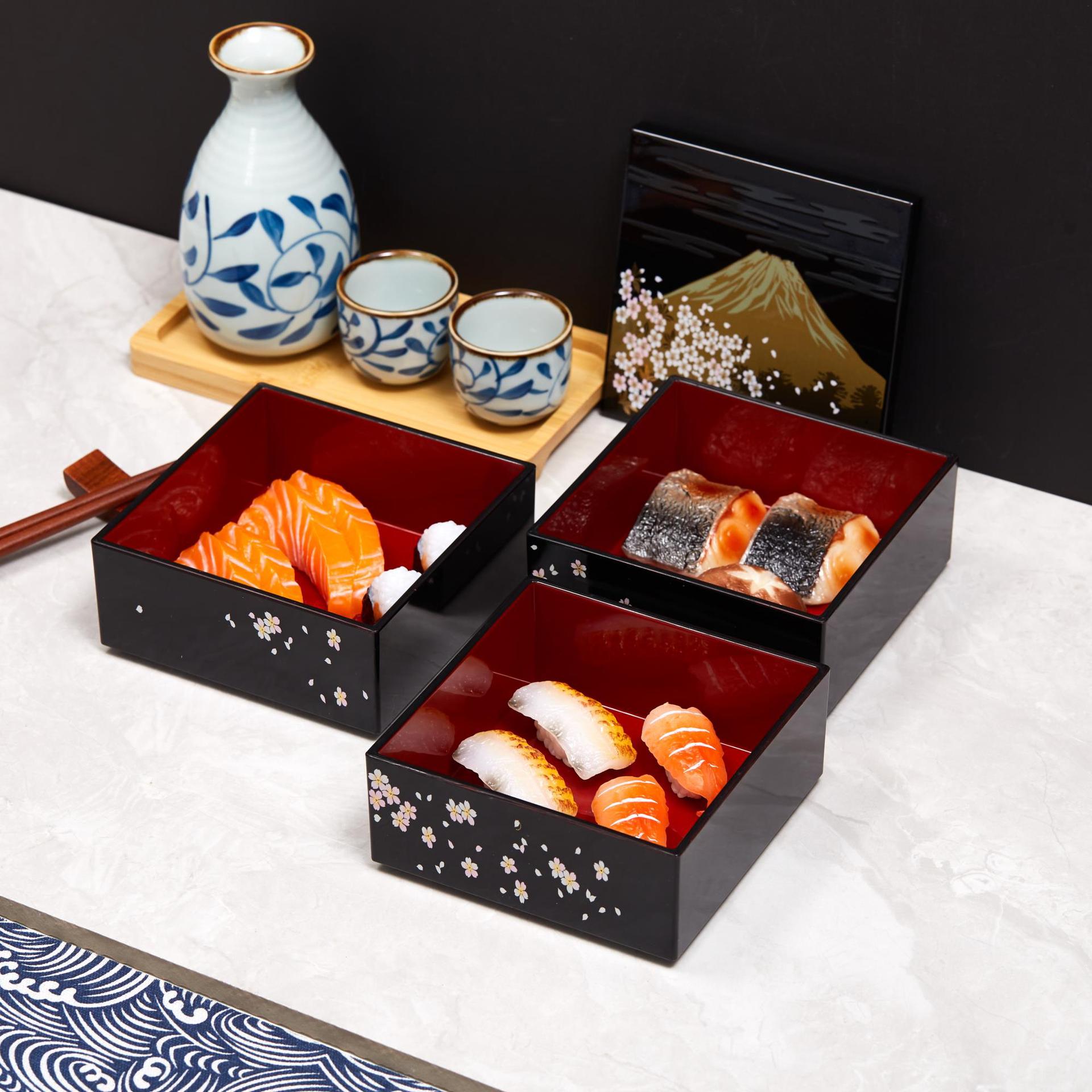 Meal Prep Healthy Lunch - Japanische Bento-Boxen für Büro, Gesunde Mahlzeiten-Vorbereitung,