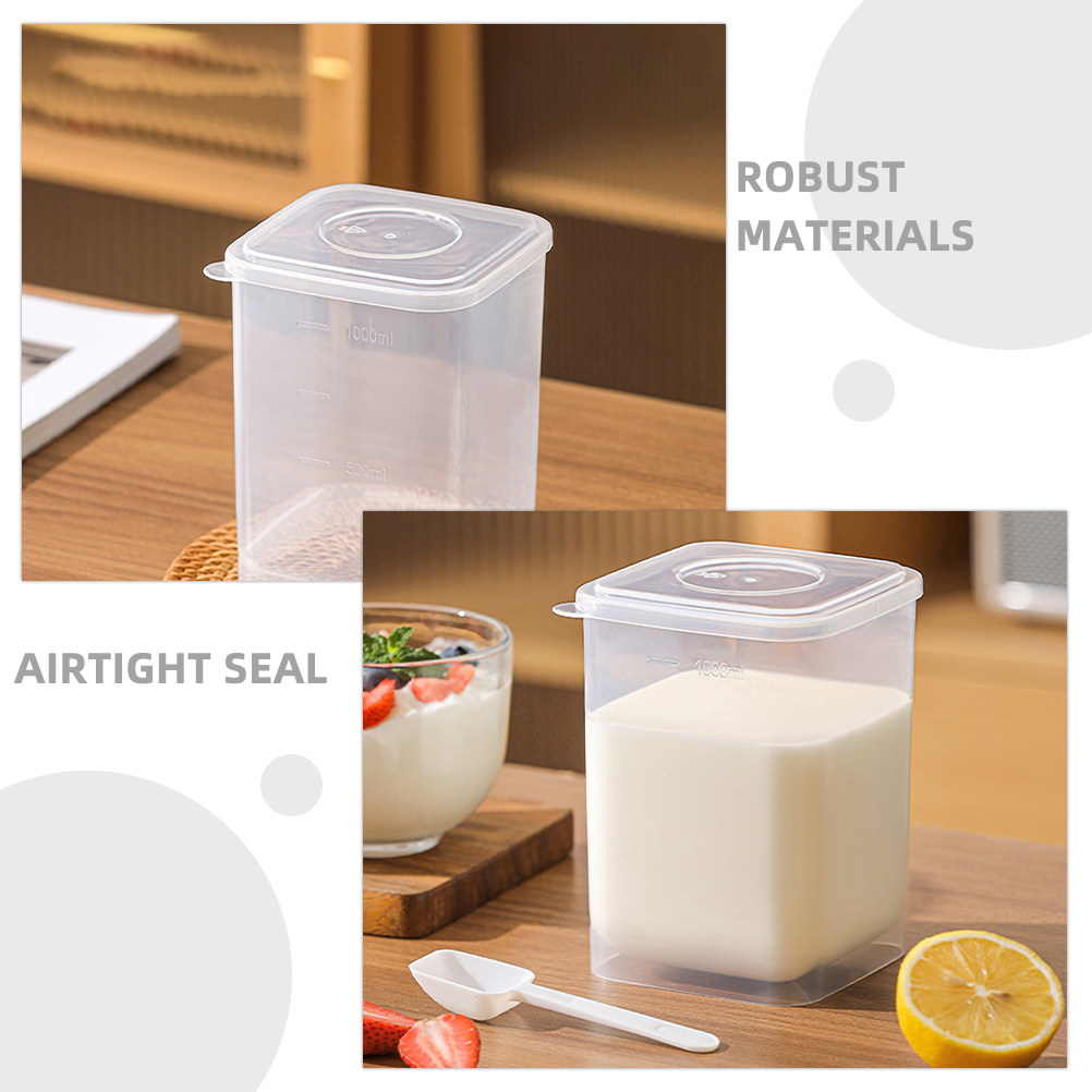 Klare Plastik-Joghurt-Aufbewah – Meal Prep Yogurt Containers Bewertung und Preis