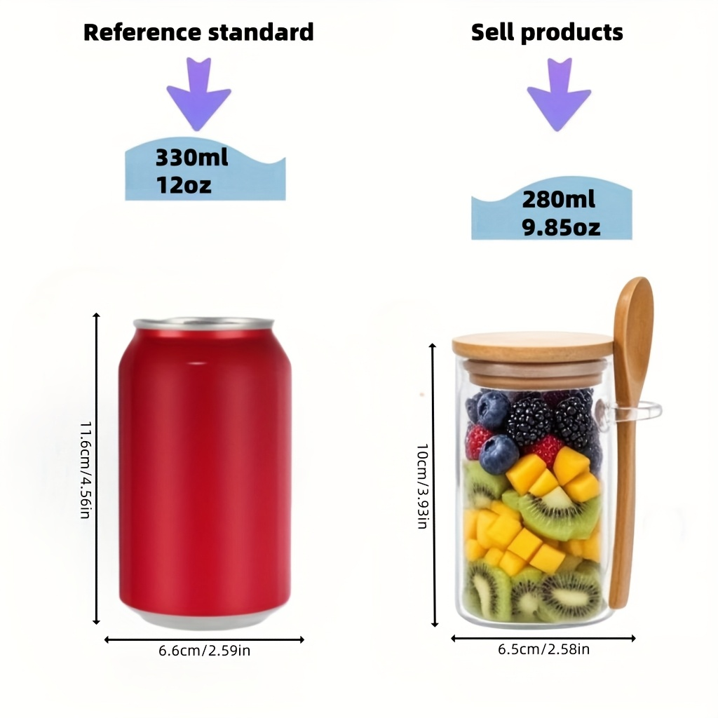 4/8/12 Stück, Haferflocken-Frü – Meal Prep Yogurt Containers Bewertung und Preis