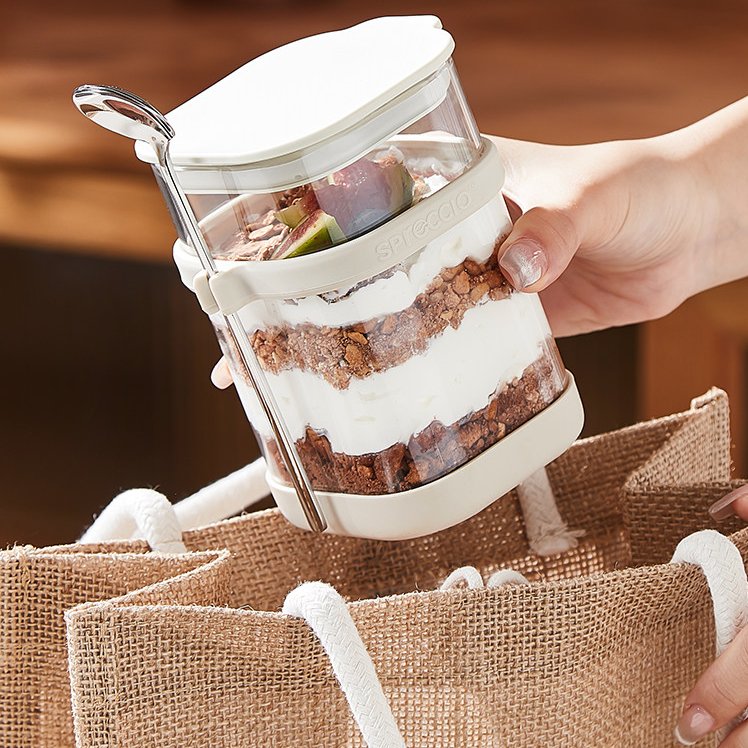 Glas-Overnight-Oats-Becher mit – Overnight Oat Jar Bewertung und Preis