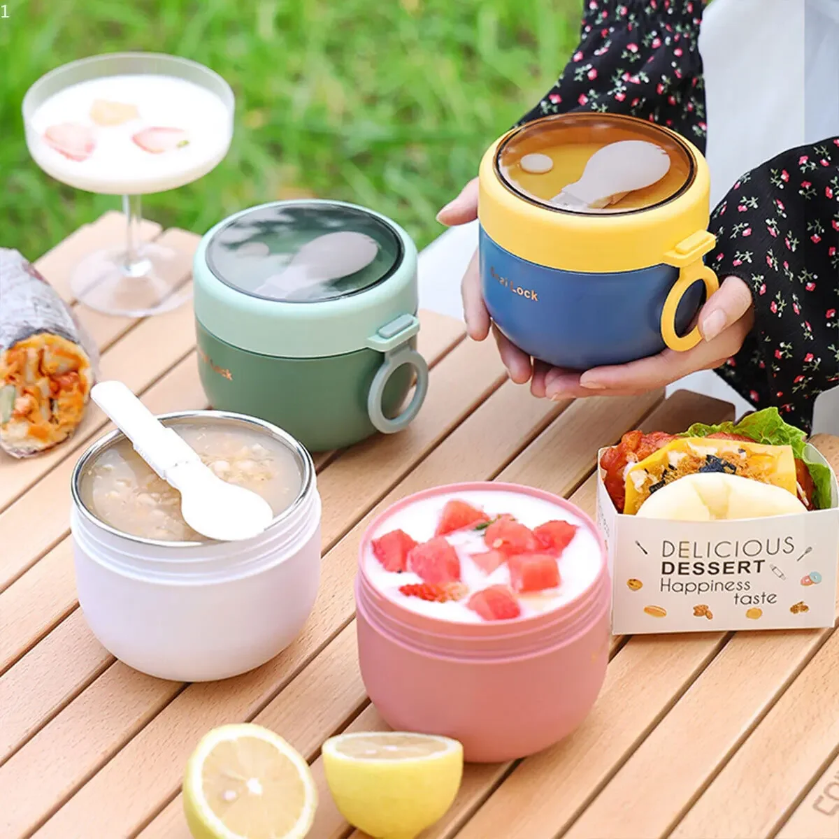 600 ml/800 ml Frühstückstassen – Meal Prep Yogurt Containers Bewertung und Preis