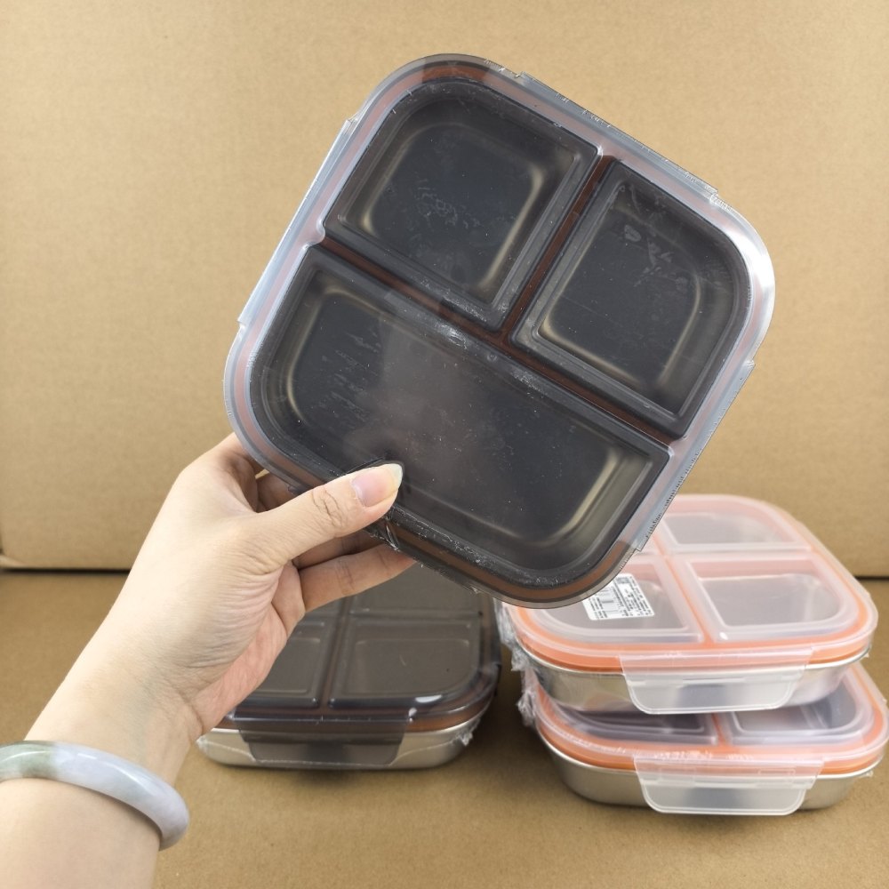 Rechteckige 304 Edelstahl-Bent – Meal Prep Healthy Lunch Bewertung und Preis
