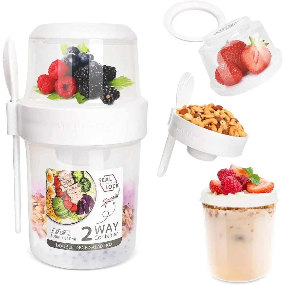 Salatbecher, Frühstückstassen, – Meal Prep Yogurt Containers Bewertung und Preis