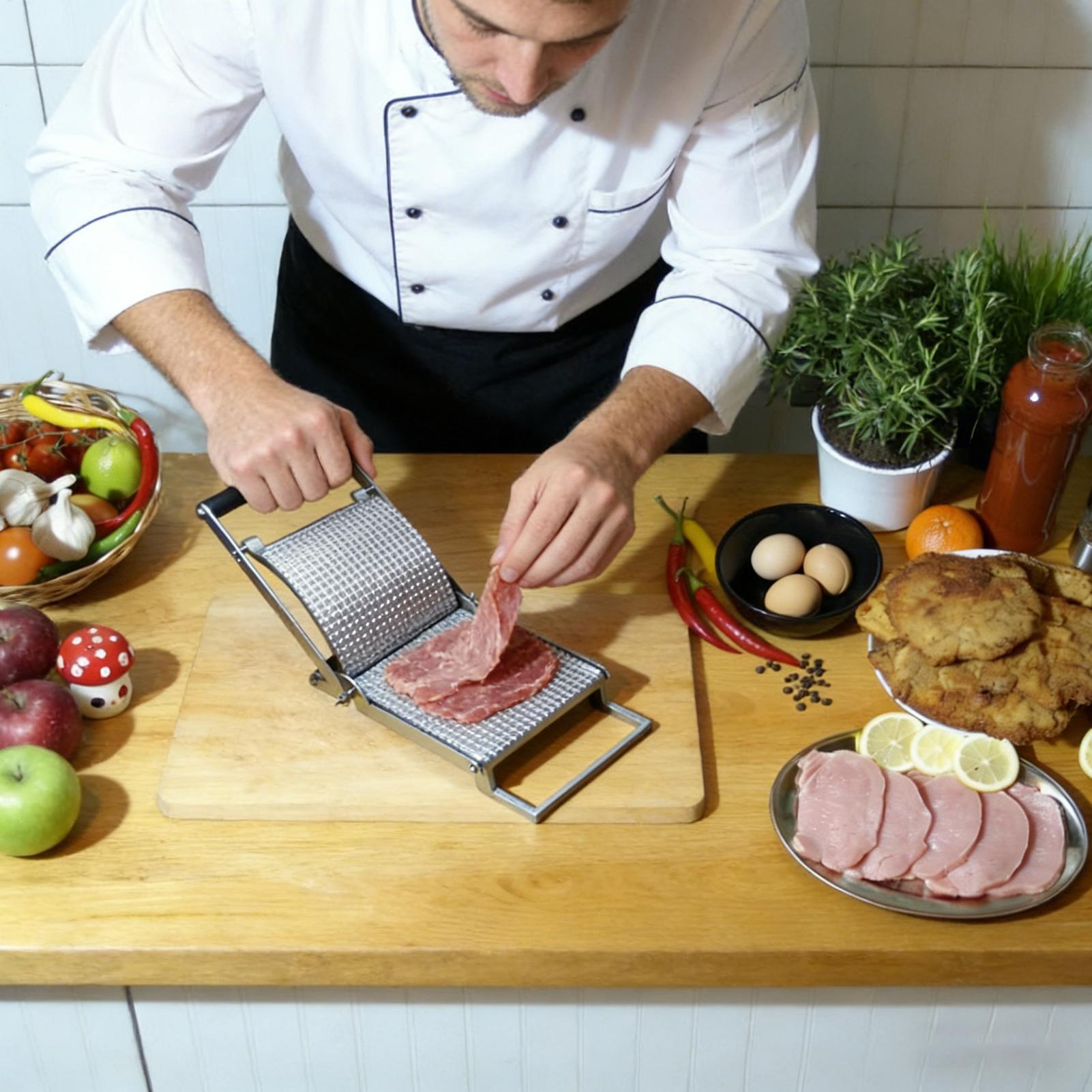 Fleischklopfer aus Edelstahl,  – Meal Prep Pork Bewertung und Preis