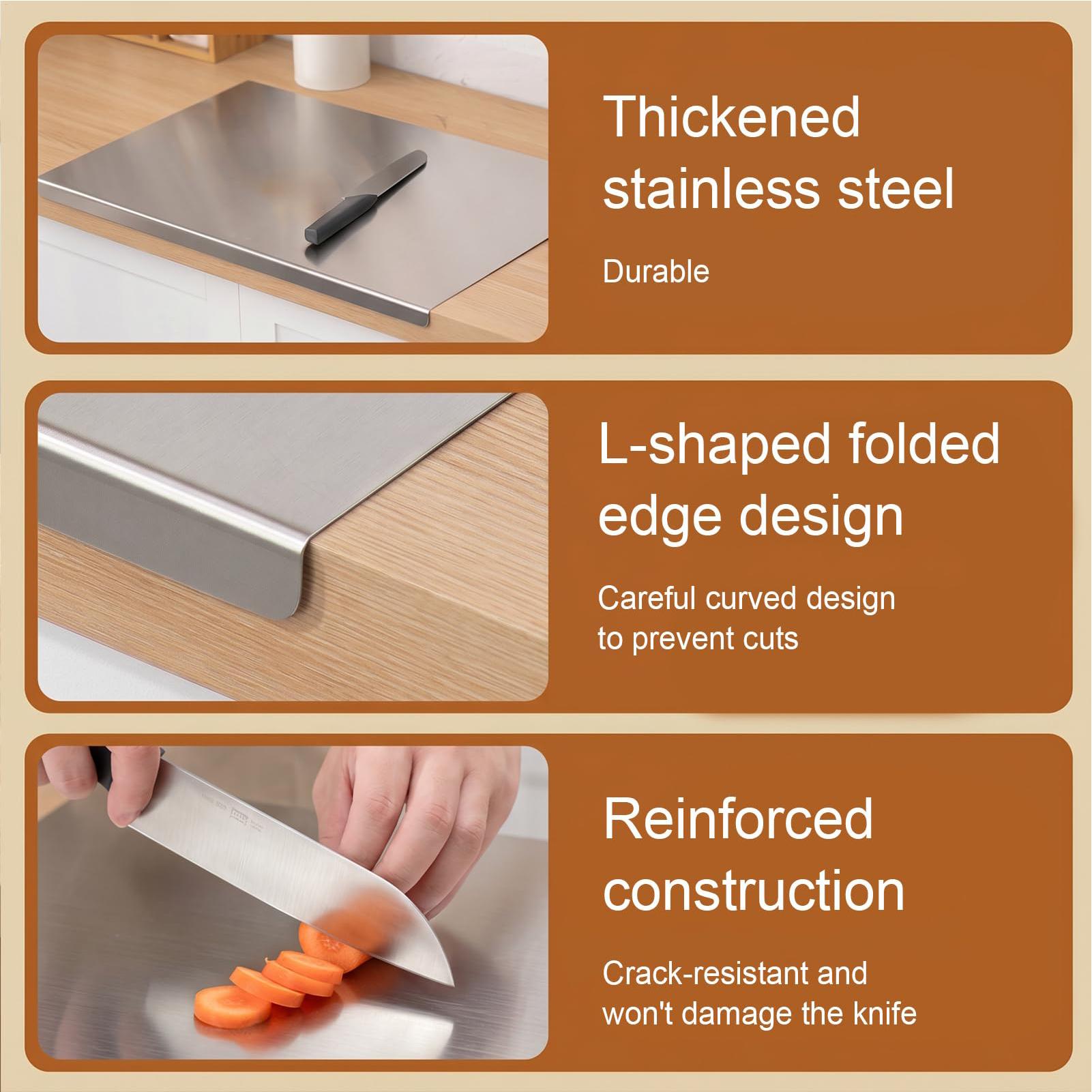 Edelstahl-Schneidebrett, spülm – Meal Prep For Cutting Bewertung und Preis