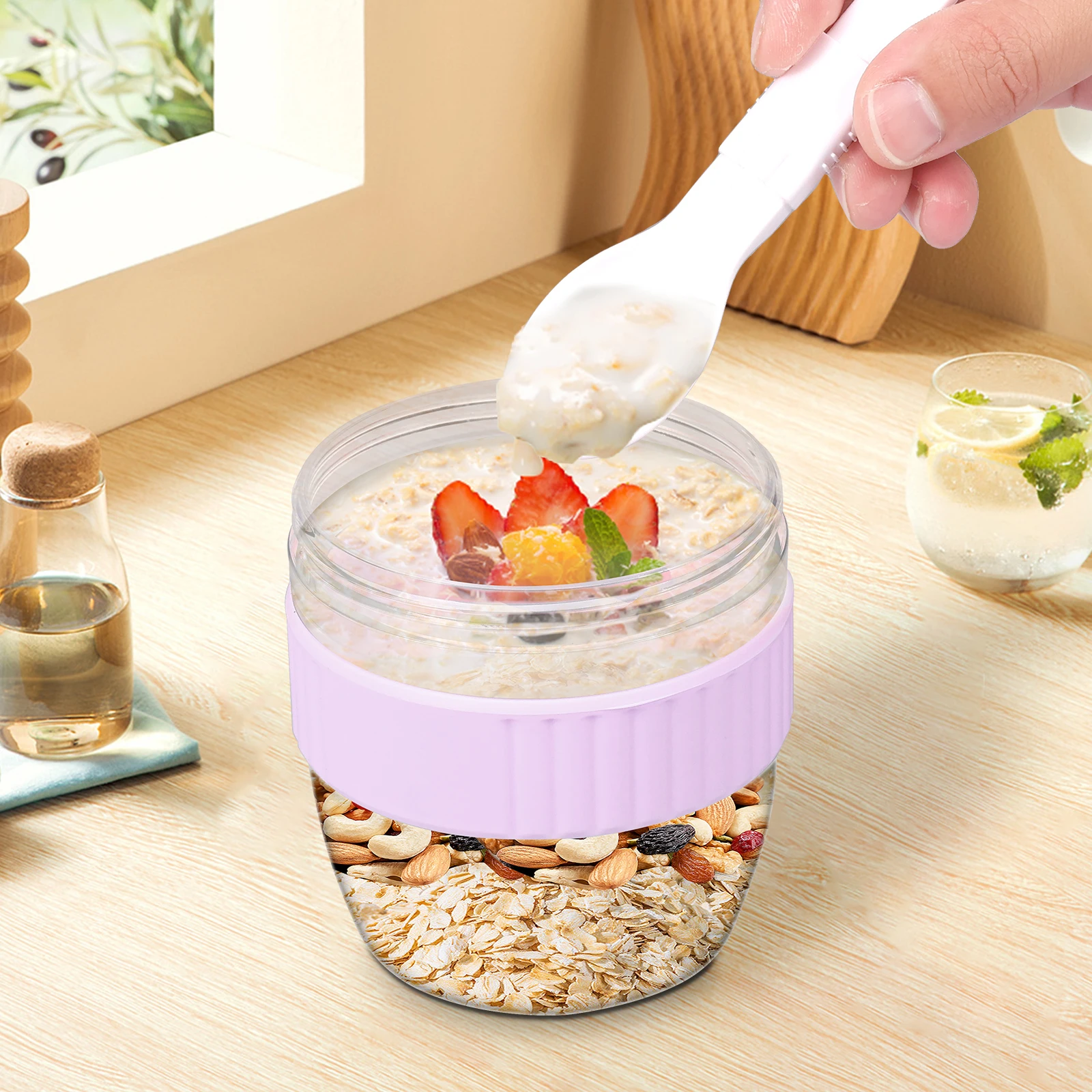Doppelschichtiger Overnight-Oa – Meal Prep Yogurt Containers Bewertung und Preis